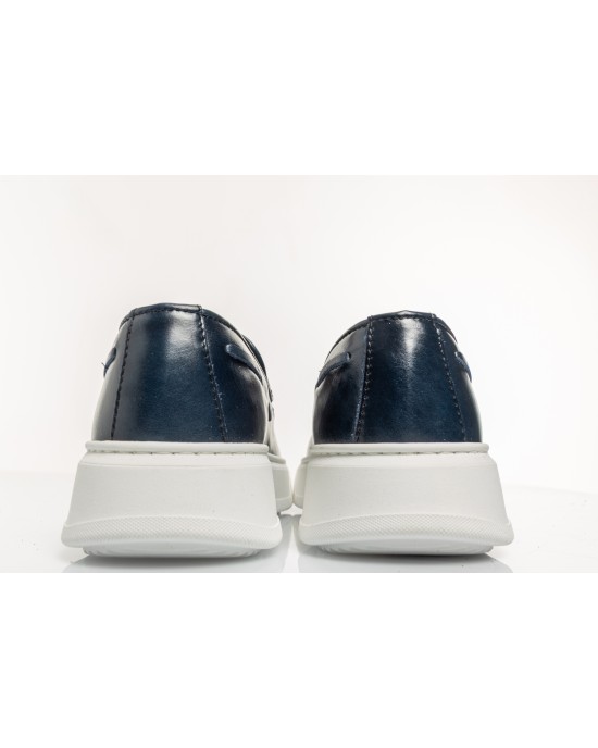 Παπούτσι Northway μπλε LOAFERS