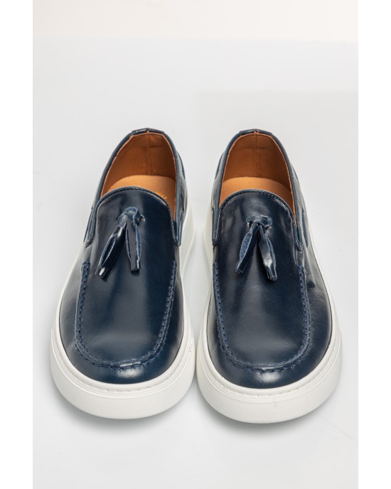 Παπούτσι Northway μπλε LOAFERS