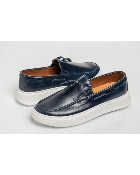 Παπούτσι Northway μπλε LOAFERS