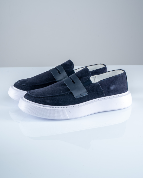 Παπούτσι Northway μπλε LOAFERS