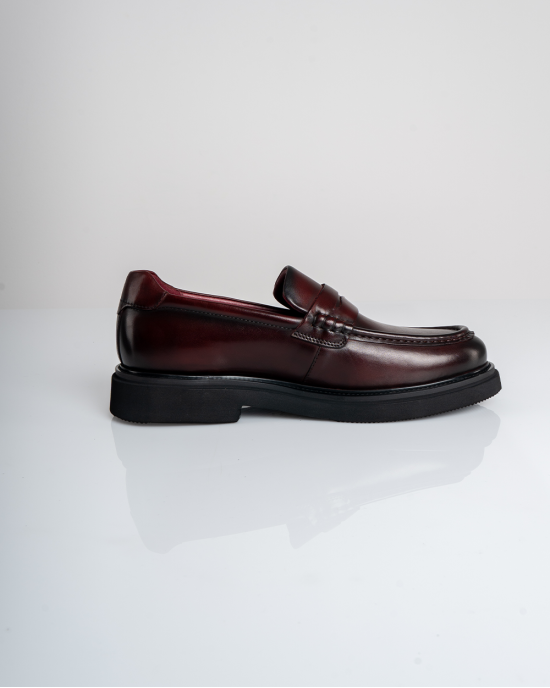 Παπούτσι 19V69 Italia Versace Abbigliamento μπορντό LOAFERS