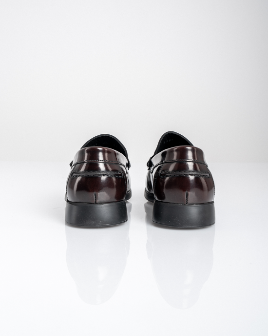 Παπούτσι Boss Shoes μπορντό LOAFERS