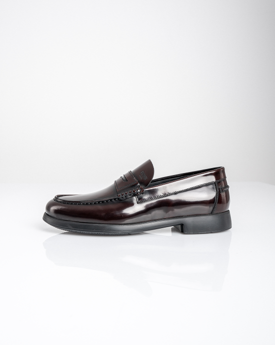 Παπούτσι Boss Shoes μπορντό LOAFERS