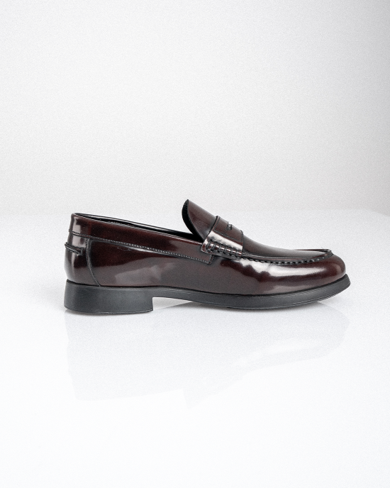 Παπούτσι Boss Shoes μπορντό LOAFERS