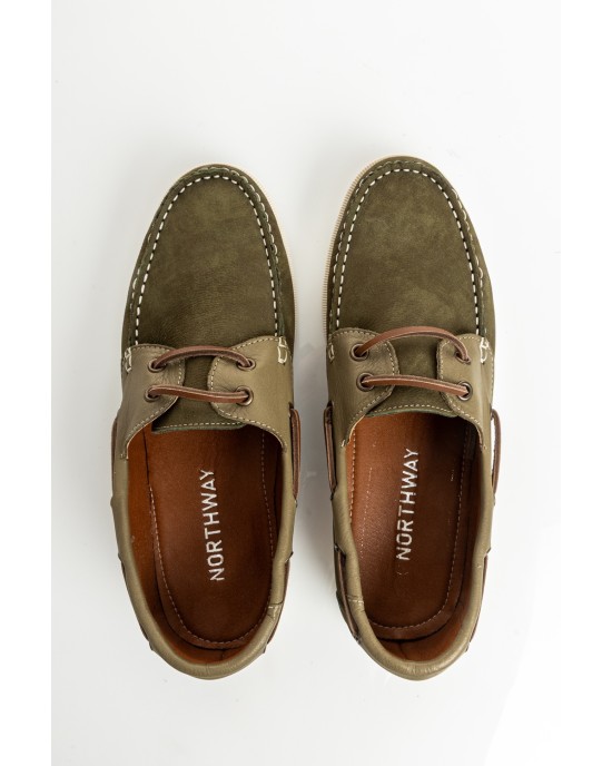 Παπούτσι Northway πράσινο LOAFERS