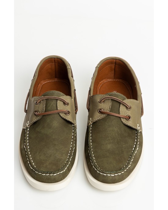 Παπούτσι Northway πράσινο LOAFERS