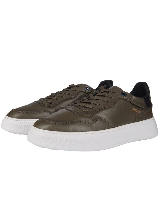 Παπούτσι Boss Shoes Χακί CASUAL Παπούτσι Boss Shoes Χακί CASUAL