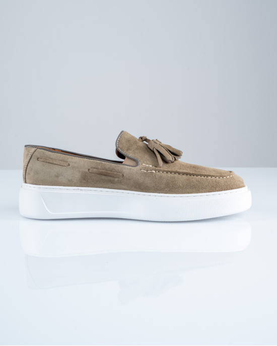 Παπούτσι Riviera Exclusive χακί LOAFERS