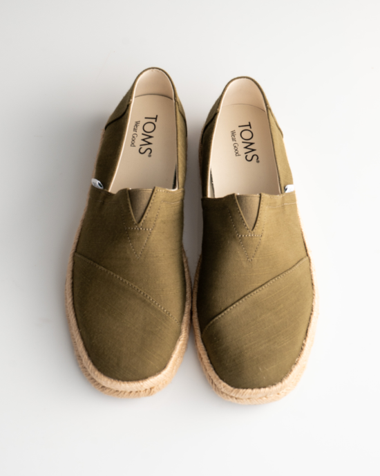 Εσπαντρίγια Toms χακί CASUAL