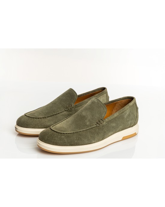 Παπούτσι Boss Shoes χακί LOAFERS