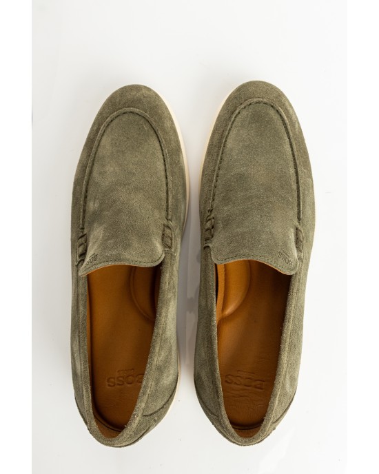 Παπούτσι Boss Shoes χακί LOAFERS