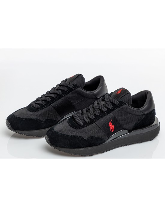 Παπούτσι Polo Ralph Lauren μαύρο CASUAL