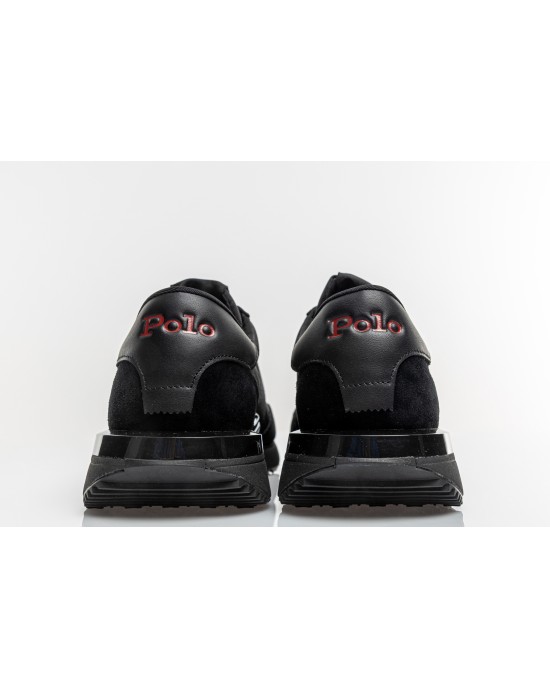 Παπούτσι Polo Ralph Lauren μαύρο CASUAL