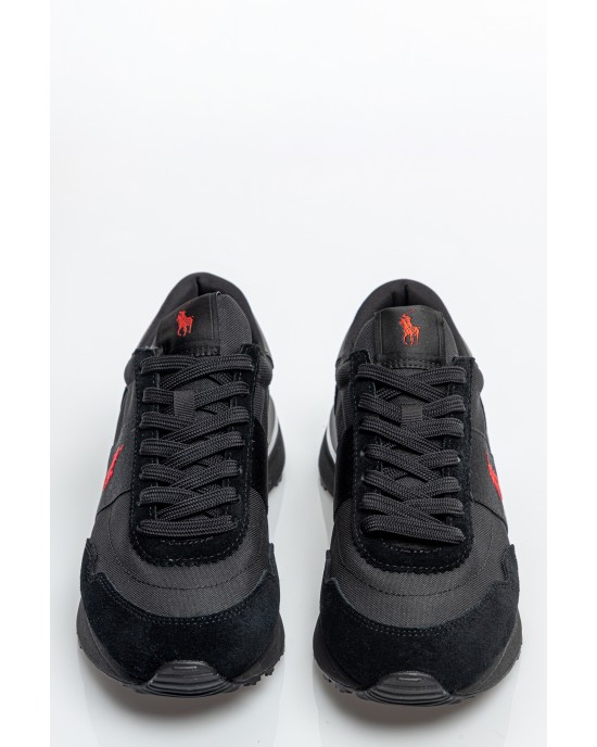 Παπούτσι Polo Ralph Lauren μαύρο CASUAL