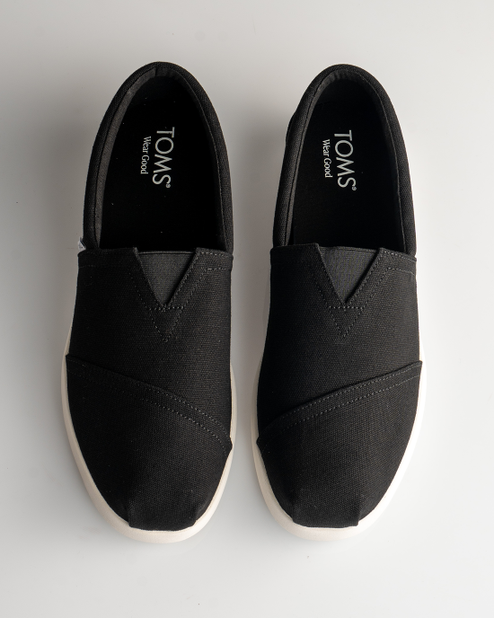Εσπαντρίγια Toms μαύρη CASUAL