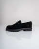 Παπούτσι 19V69 Italia Versace Abbigliamento μαύρο LOAFERS
