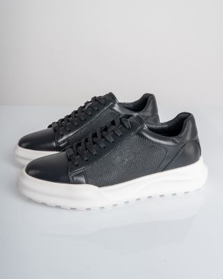 Παπούτσι 19V69 Italia Versace Abbigliamento μαύρο