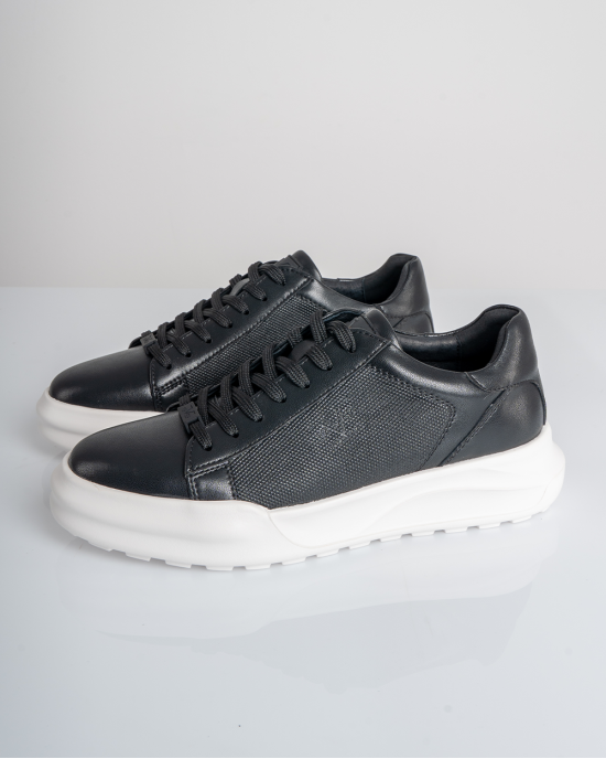 Παπούτσι 19V69 Italia Versace Abbigliamento μαύρο CASUAL