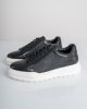 Παπούτσι 19V69 Italia Versace Abbigliamento μαύρο CASUAL