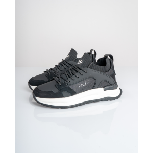 Παπούτσι 19V69 Italia Versace Abbigliamento μαύρο