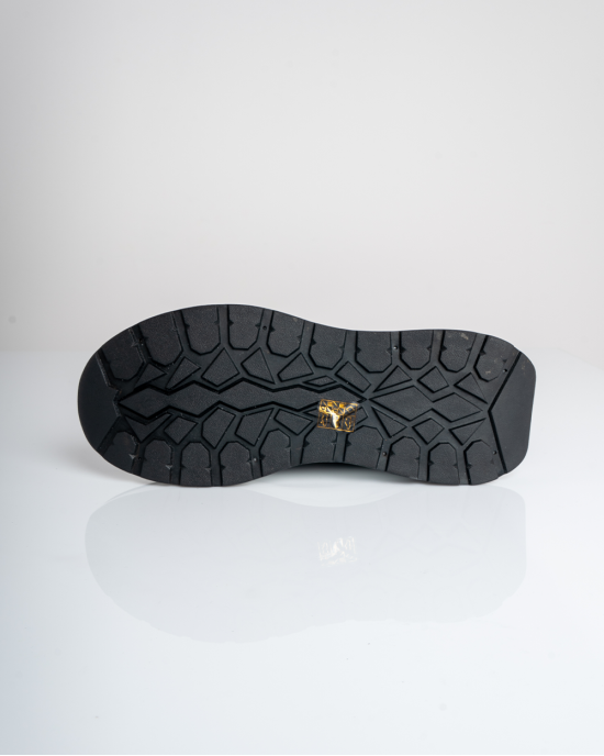 Παπούτσι 19V69 Italia Versace Abbigliamento μαύρο CASUAL
