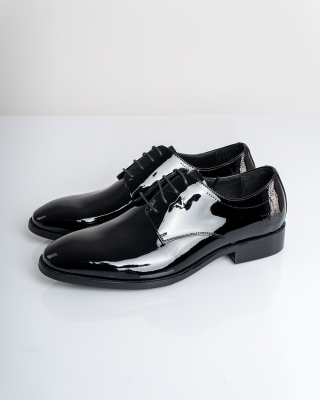 Παπούτσι 19V69 Italia Versace Abbigliamento μαύρο