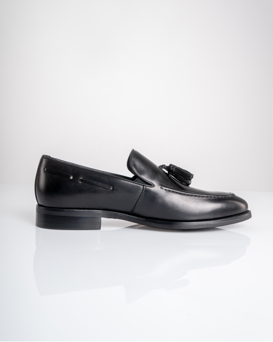 Παπούτσι 19V69 Italia Versace Abbigliamento μαύρο LOAFERS