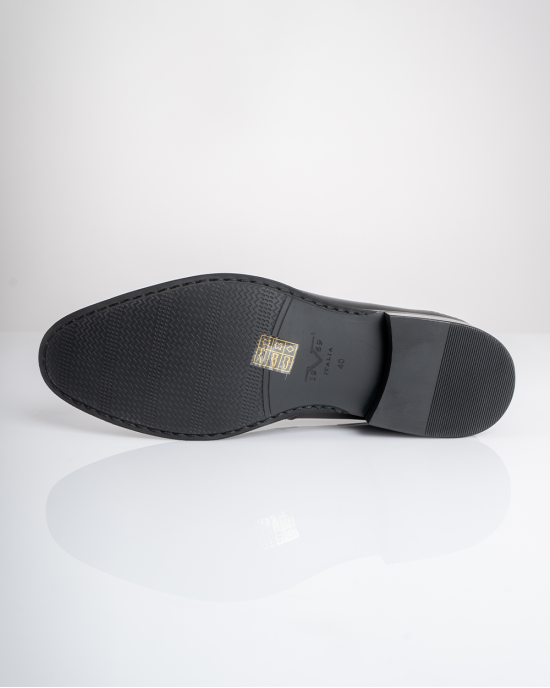 Παπούτσι 19V69 Italia Versace Abbigliamento μαύρο LOAFERS