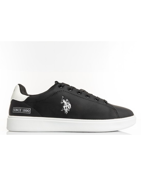 Παπούτσι U.S.POLO ASSN. μαύρο CASUAL