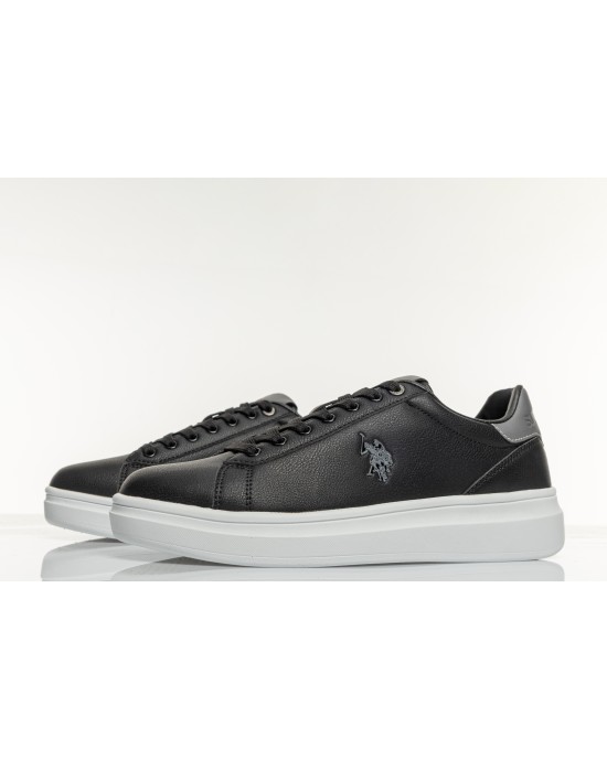 Παπούτσι U.S.POLO ASSN. μαύρο CASUAL