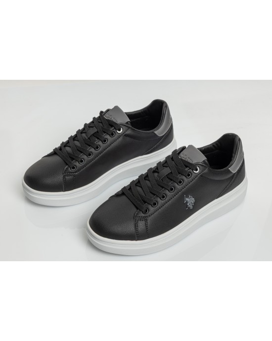 Παπούτσι U.S.POLO ASSN. μαύρο CASUAL