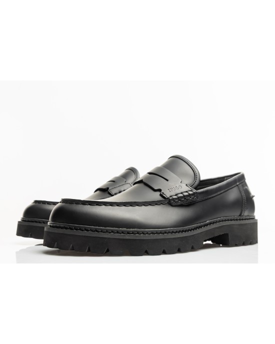Παπούτσι Hugo μαύρο LOAFERS