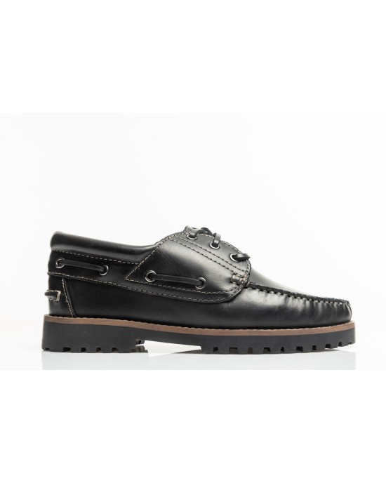 Παπούτσι Jack n Jones μαύρο CASUAL