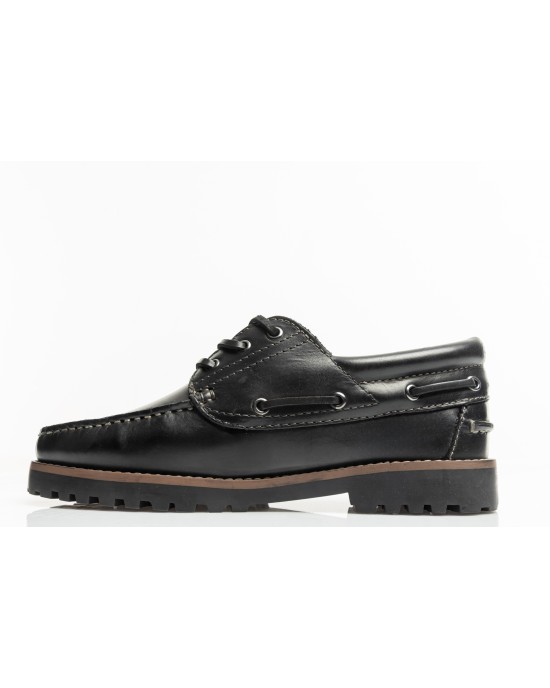 Παπούτσι Jack n Jones μαύρο CASUAL