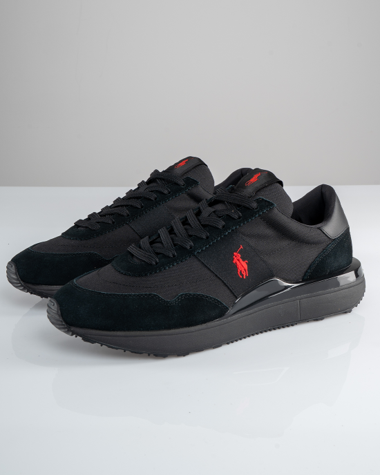 Παπούτσι Polo Ralph Lauren μαύρο CASUAL