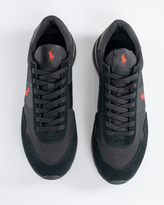 Παπούτσι Polo Ralph Lauren μαύρο CASUAL