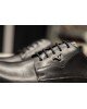 Δερμάτινο παπούτσι 19V69 Italia Versace Abbigliamento μαύρο Δερμάτινο παπούτσι 19V69 Italia Versace Abbigliamento μαύρο