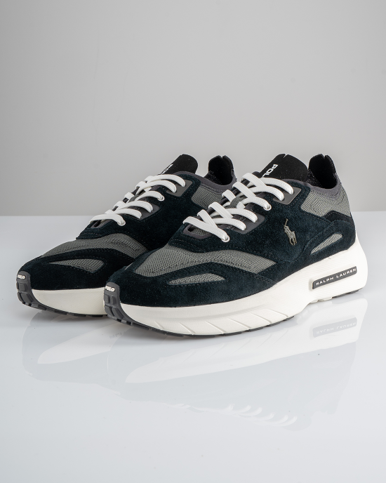 Παπούτσι Polo Ralph Lauren μαύρο CASUAL