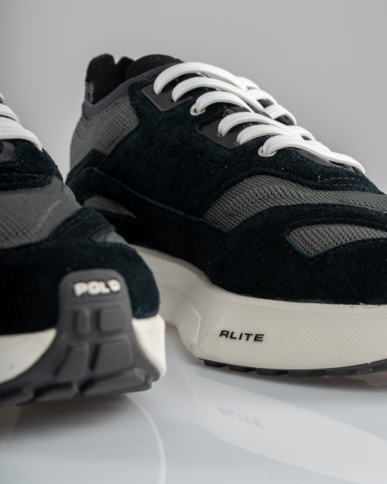 Παπούτσι Polo Ralph Lauren μαύρο CASUAL