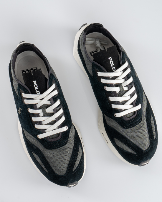 Παπούτσι Polo Ralph Lauren μαύρο CASUAL