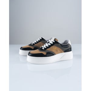 Παπούτσι 19V69 Italia Versace Abbigliamento μαύρο