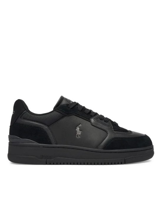 Παπούτσι Polo Ralph Lauren μαύρο CASUAL