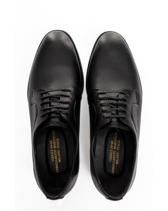 Παπούτσι 19V69 Italia Versace Abbigliamento μαύρο LOAFERS