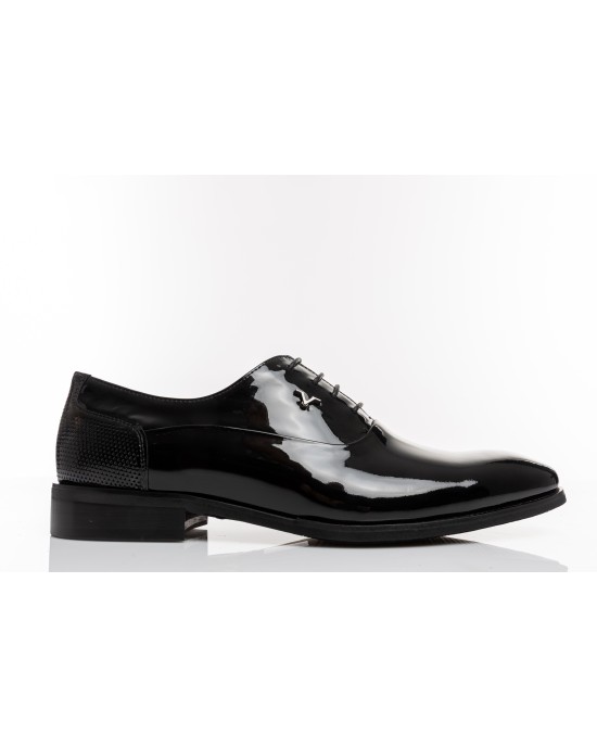 Παπούτσι 19V69 Italia Versace Abbigliamento μαύρο LOAFERS