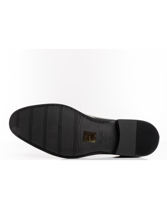 Παπούτσι 19V69 Italia Versace Abbigliamento μαύρο LOAFERS