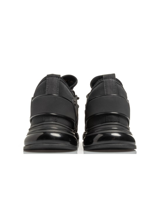 Παπούτσι 19V69 Italia Versace Abbigliamento μαύρο CASUAL