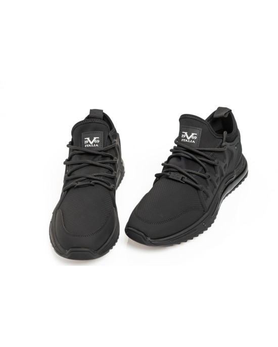 Παπούτσι 19V69 Italia Versace Abbigliamento μαύρο CASUAL