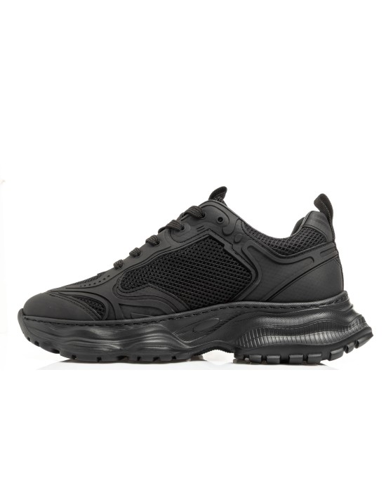 Παπούτσι 19V69 Italia Versace Abbigliamento μαύρο CASUAL