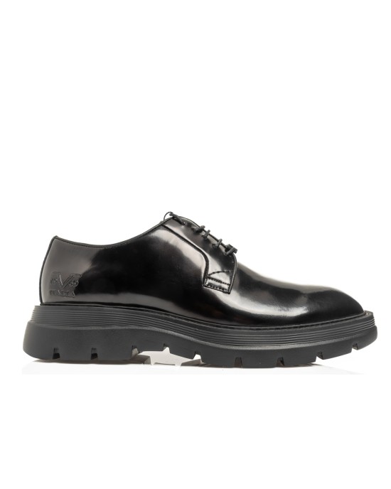 Παπούτσι 19V69 Italia Versace Abbigliamento μαύρο LOAFERS