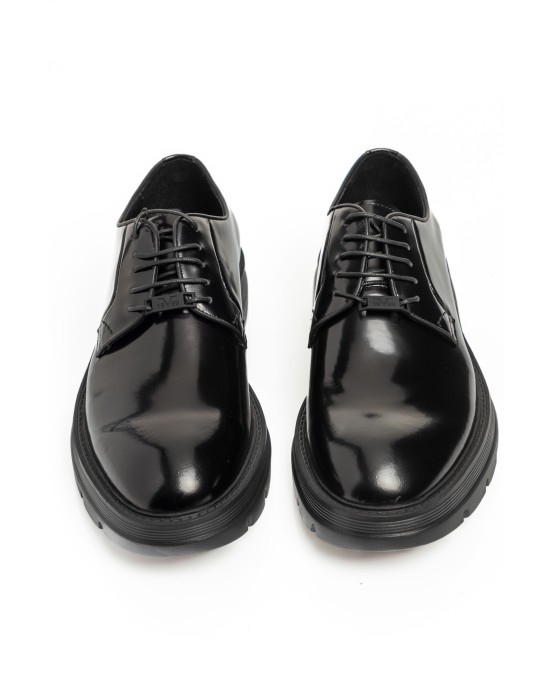 Παπούτσι 19V69 Italia Versace Abbigliamento μαύρο LOAFERS